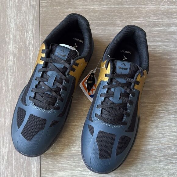 Kanso DragonFly Indoor Court Shoes Black/Gold size 7.5 NWT in box - Picture 14 of 15